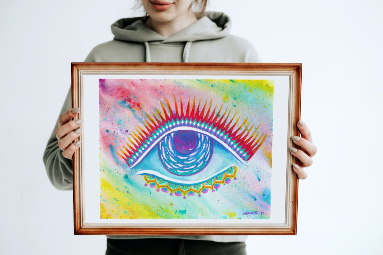 Galactic Eye - Giclée Art Print