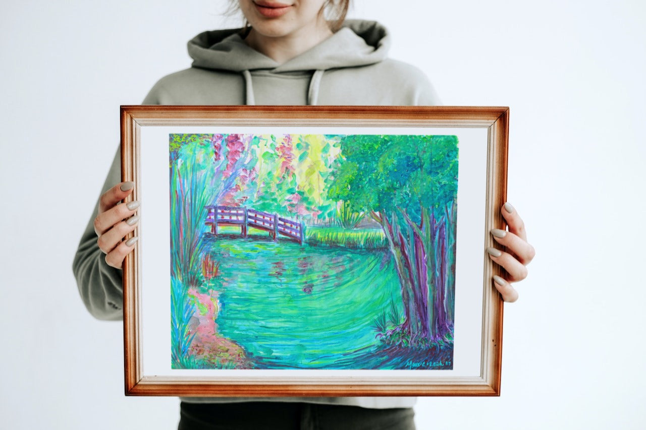 Lakes Park - Giclée Art Print