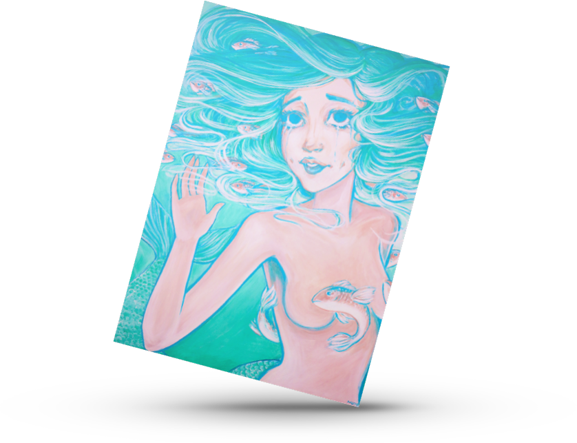 Sirian Mermaid - Giclée Art Print